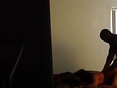 Black Guy Fucks Asian Girl on Hidden Cam