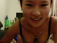 chinese gf blowjob and tease